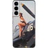 1940s Navy Pin-Up Girl On Corsair Fighter Plane Galaxy S22 Skin